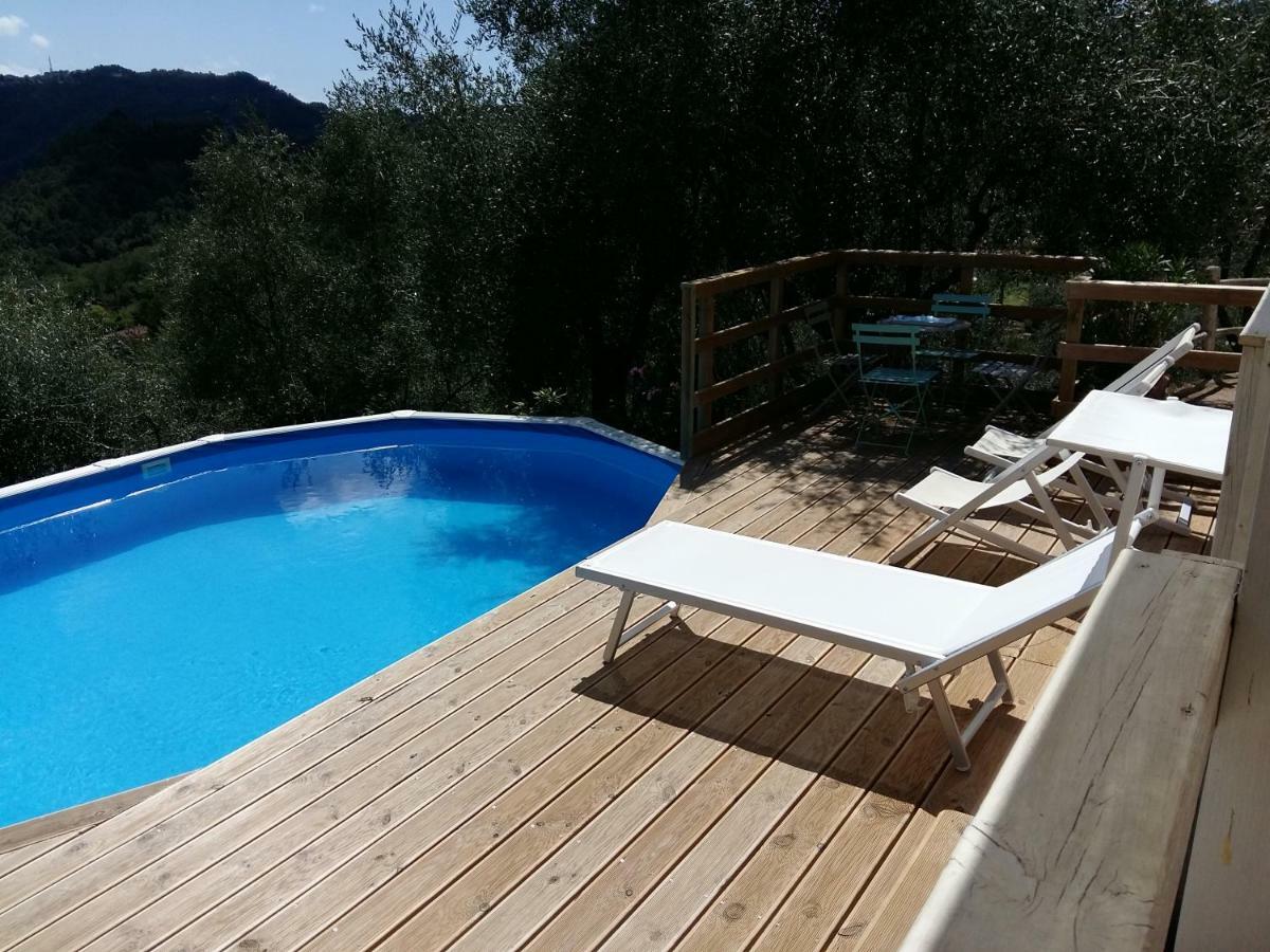 Valuable Rustic Tuscan Swimming Pool, Breathtaking View Of Камайоре Экстерьер фото
