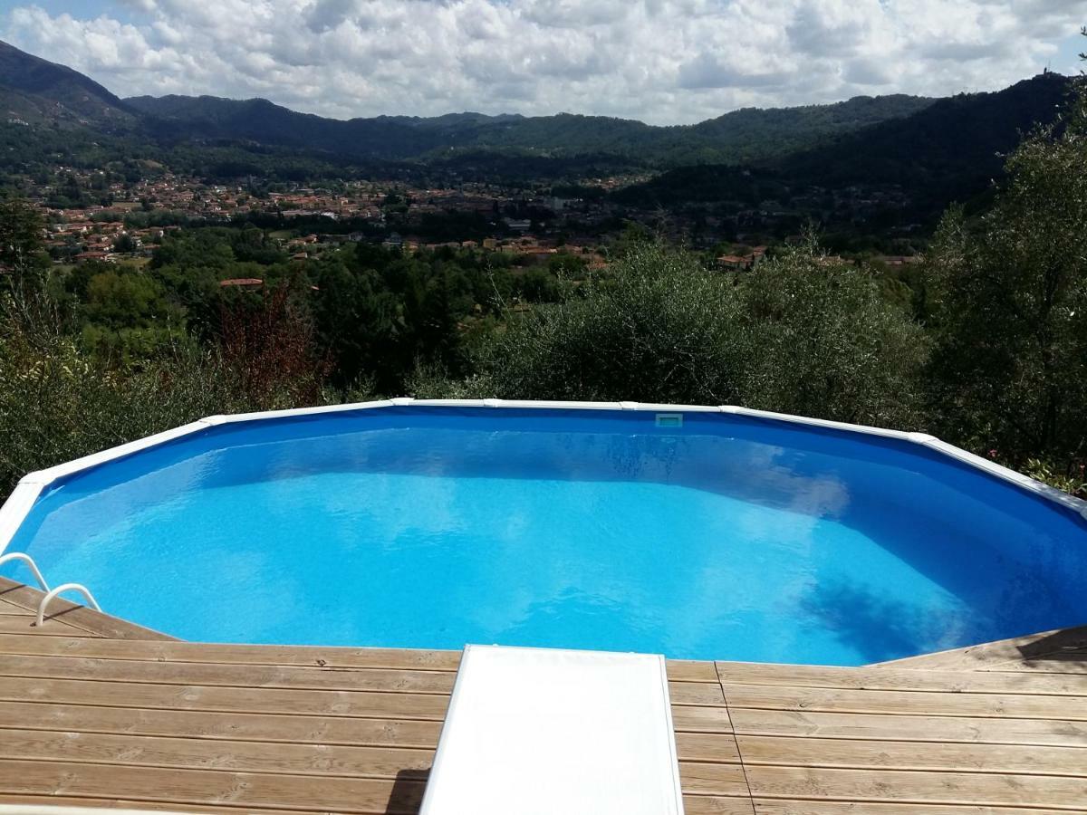 Valuable Rustic Tuscan Swimming Pool, Breathtaking View Of Камайоре Экстерьер фото